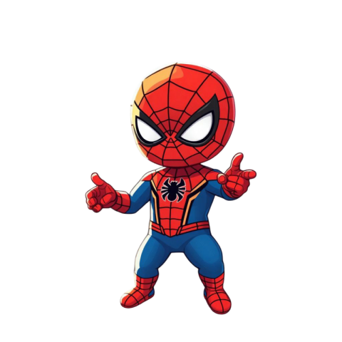 Kawaii Style Spider-Man | Spider man png