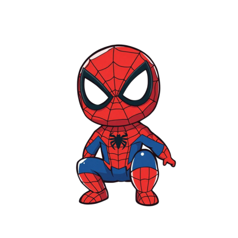 Spider-Man Cute Idle Pose | Spider man png