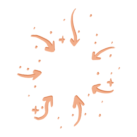 Drawing Arrow Minimalist Elements PNG